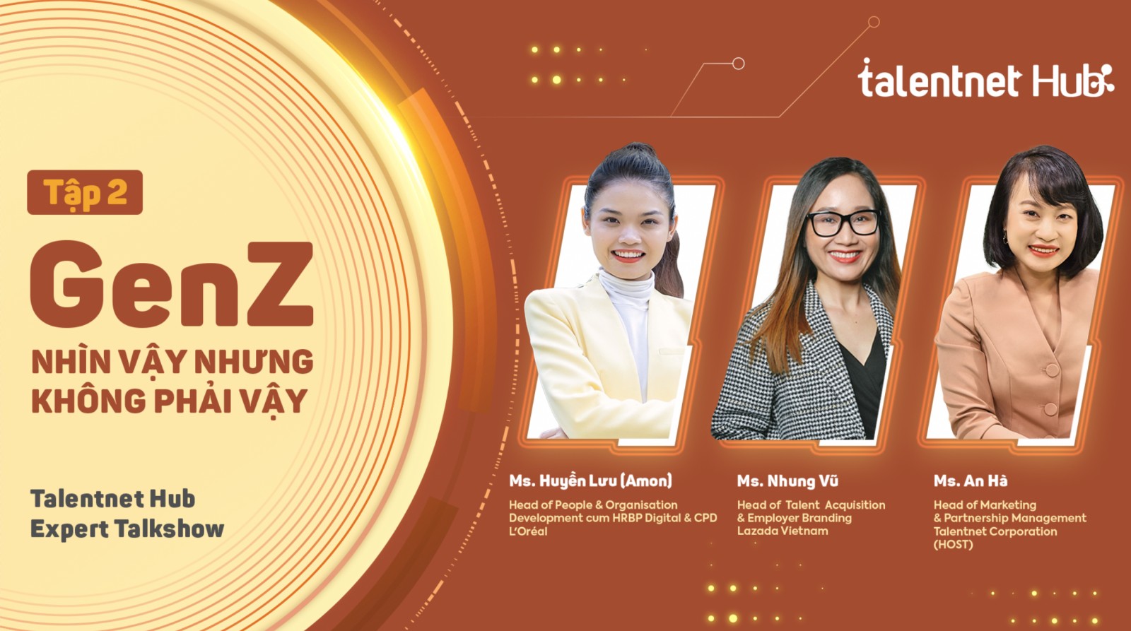 Talentnet Hub Expert Talk Show: "Is Your Workplace Ready For The Next-Gen Workforce?" 2 talkshow