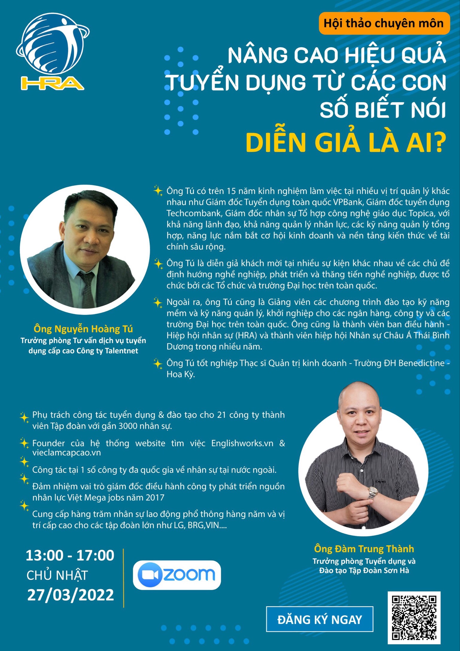Hội Thảo Chuyên Môn: Nâng Cao Hiệu Quả Tuyển Dụng Từ Các Con Số Biết Nói 5 Hội Thảo Chuyên Môn: Nâng Cao Hiệu Quả Tuyển Dụng Từ Các Con Số Biết Nói