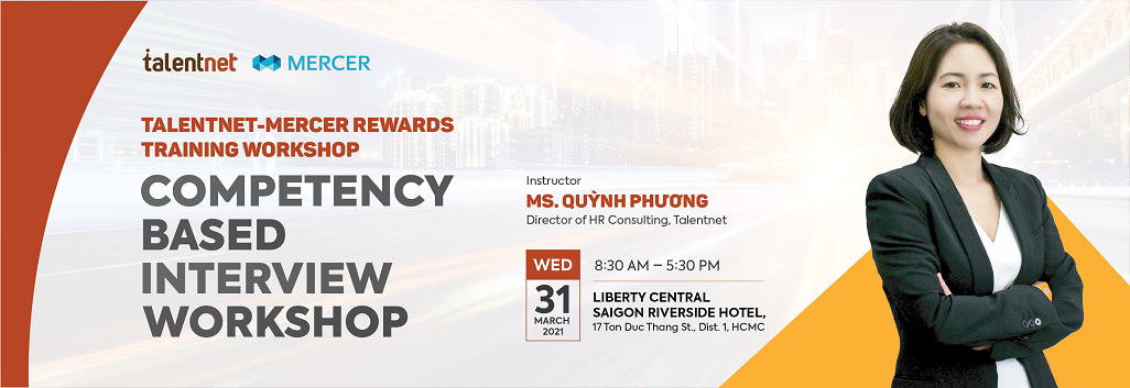 Talentnet-Mercer Rewards Training Workshop: Competency-Based Interview 3 talentnetmercertrainingworkshop