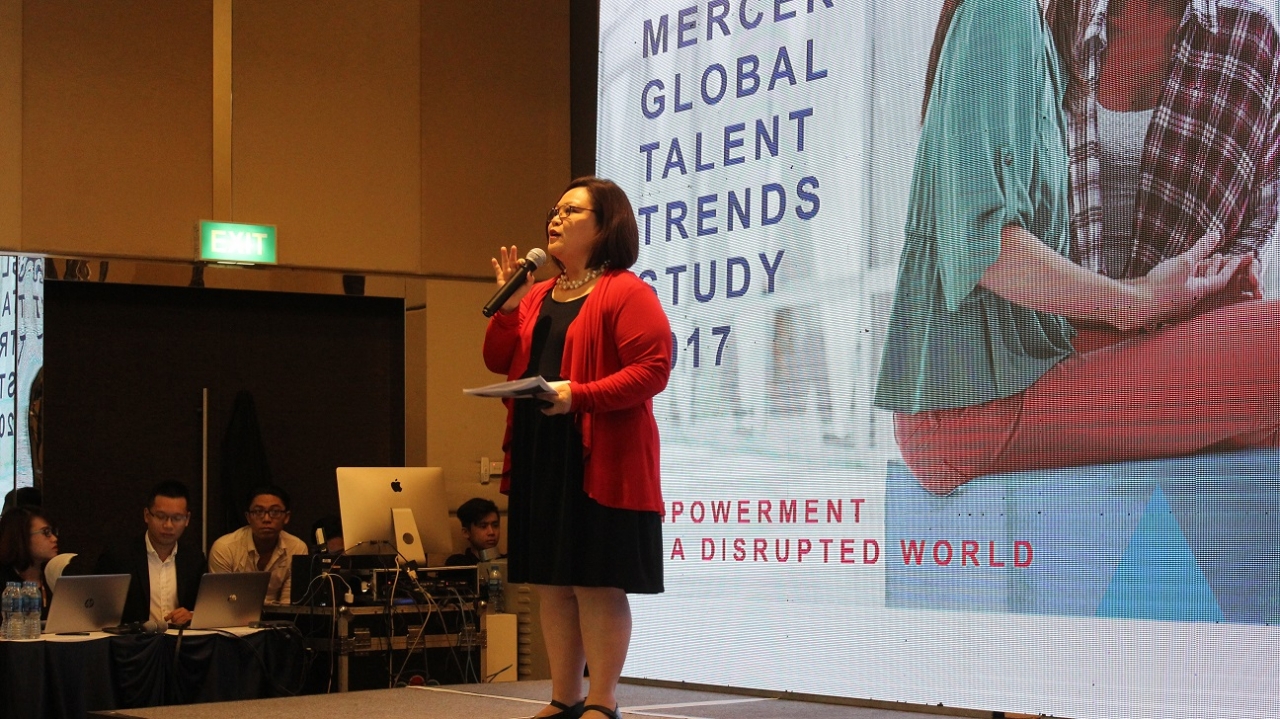 Talentnet & Mercer Salary Survey 2018 Is Back With New Initiatives 4 Ms. Joanna Yeoh – Head of Human Capital Solution Department