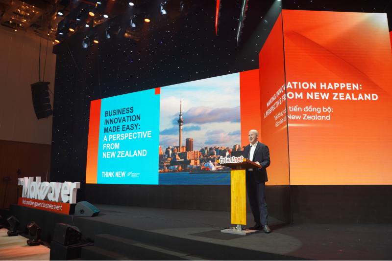 THE MAKEOVER – Ngày 1: Đa dạng góc nhìn về đổi mới doanh nghiệp 27 The Makeover_Talentnet_Mr. Ben Burrowes_New Zealand