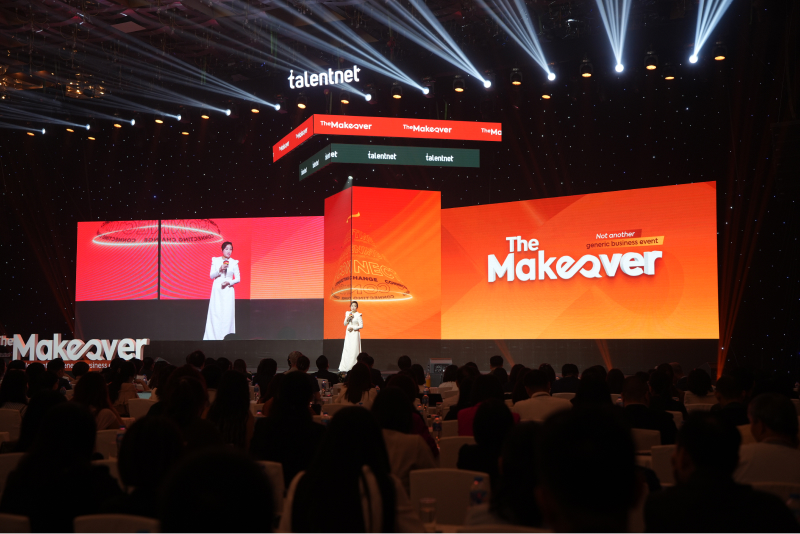 THE MAKEOVER – Ngày 1: Đa dạng góc nhìn về đổi mới doanh nghiệp 23 The Makeover_Talentnet_Ms. Tiêu Yến Trinh speech